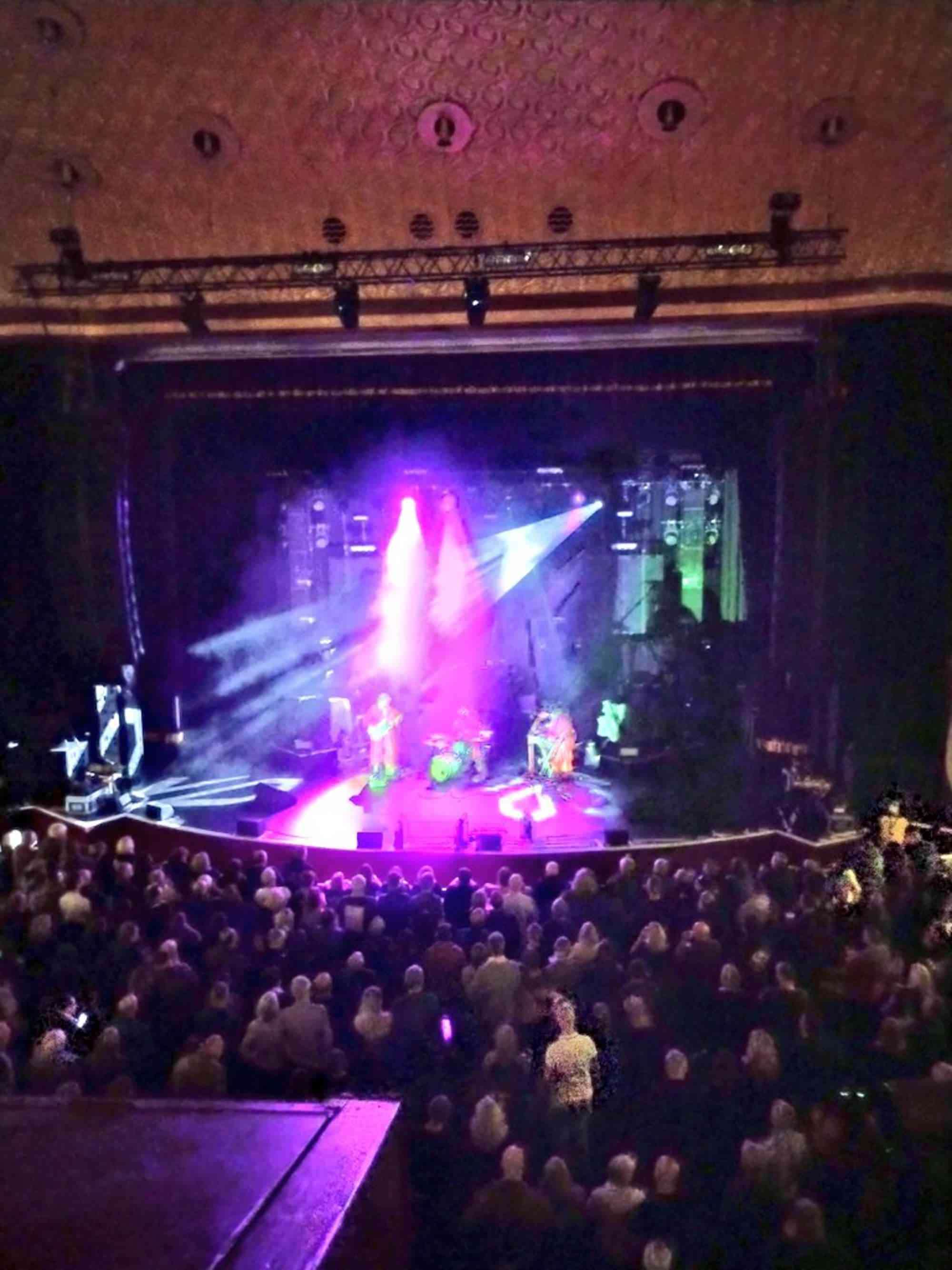 View of Stealing Sheep at Manchester Apollo from Seat Block Front Circle